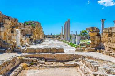 Wycieczka fakultatywna, Wycieczka Miasto duchów, Famagusta, Salamina z rejsem na Blue Lagoon i zatokę żółwi z Protaras