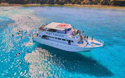 Wycieczka jednodniowa, Wycieczka Rejs na Blue Lagoon z Pafos rejs poranny z transferem z adresu